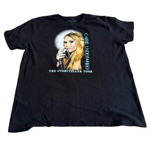 Carrie Underwood Size XL "The Storyteller Tour" Official Concert T-Shirt Black